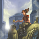 Illustration for article titled The Beautiful Romance Between a Girl and Her Robot Companion